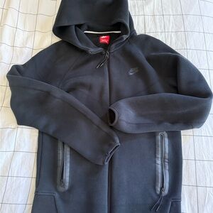 Nike Tech Black  Full-Zip Hoodie